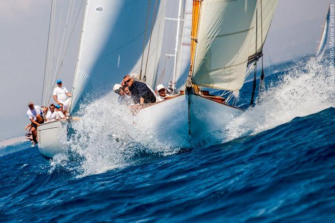 Day 2 – Mark rounding – Argentario Sailing Week and Panerai Classic Yacht Challenge ©  Pierpaolo Lanfrancotti / Marine Partners